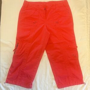 Cargo Capri Pants